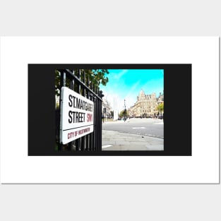 St Margaret Street, City of Westminster SW1 Posters and Art